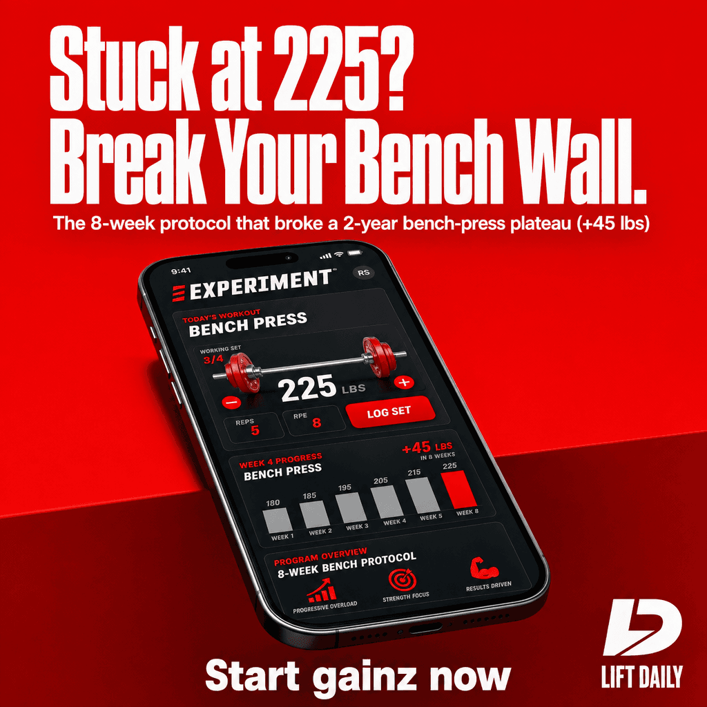 Fitness app ad creative