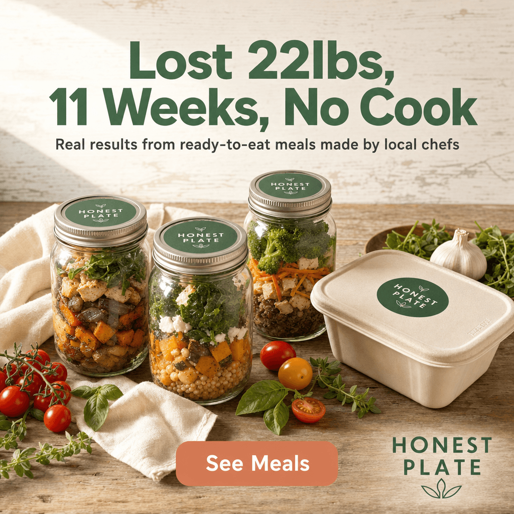 Meal-prep service ad creative